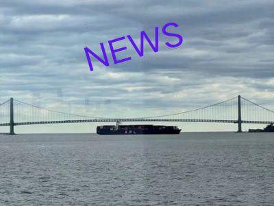 Sudden! A Large Container Ship Lost Power Near The Verrazano Bridge in New York