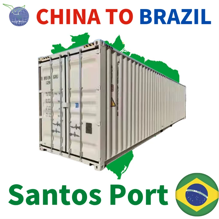 Shantou Freight Shipping To Brazil Santos